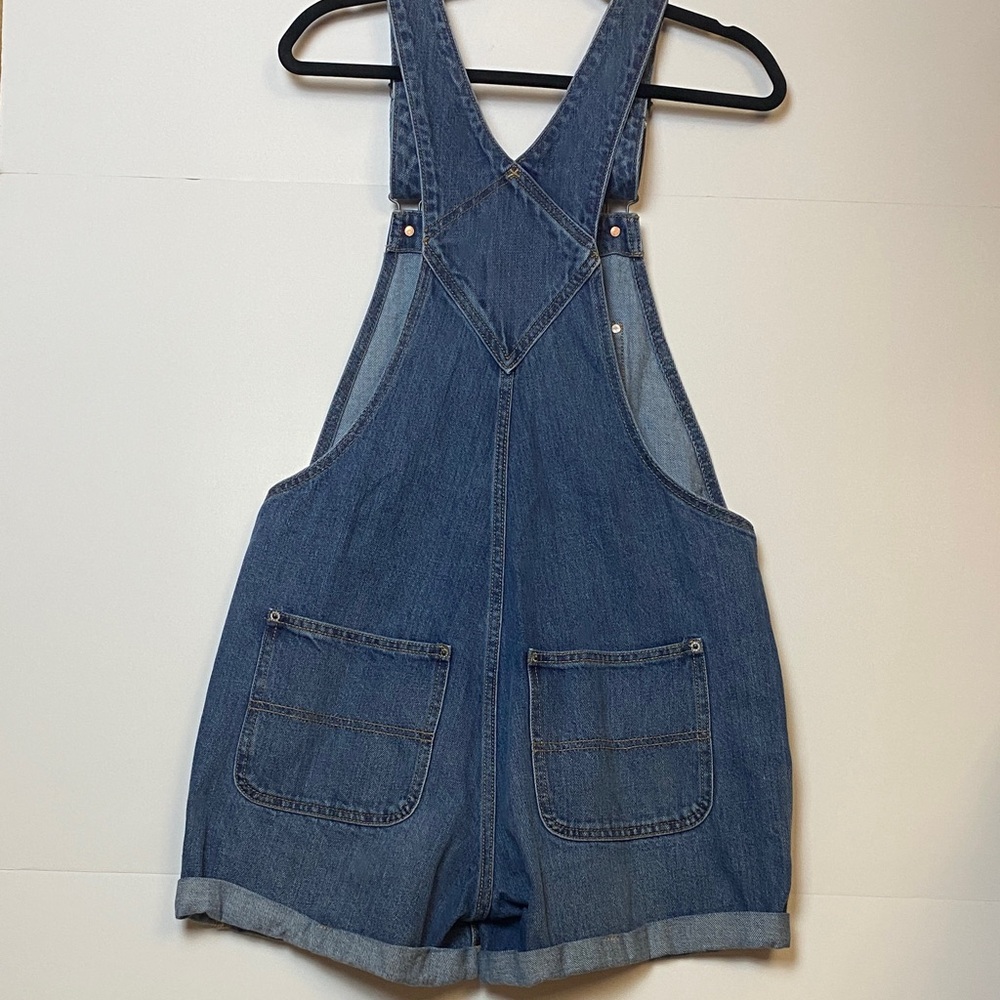 Old Navy Blue Denim overalls - Picture 2 of 6